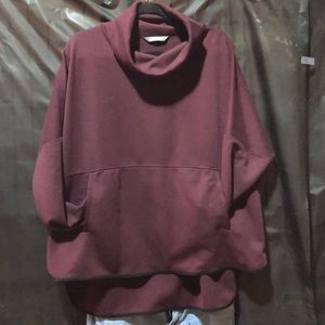 North Face cowl neck sweatshirt